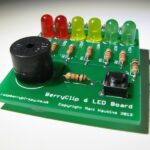 BerryClip 6 LED Buzzer Board