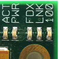 Model B (rev 2) Status LEDs