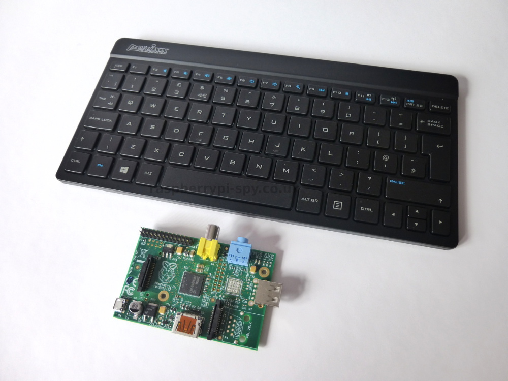 Perixx Bluetooth Keyboard and Pi