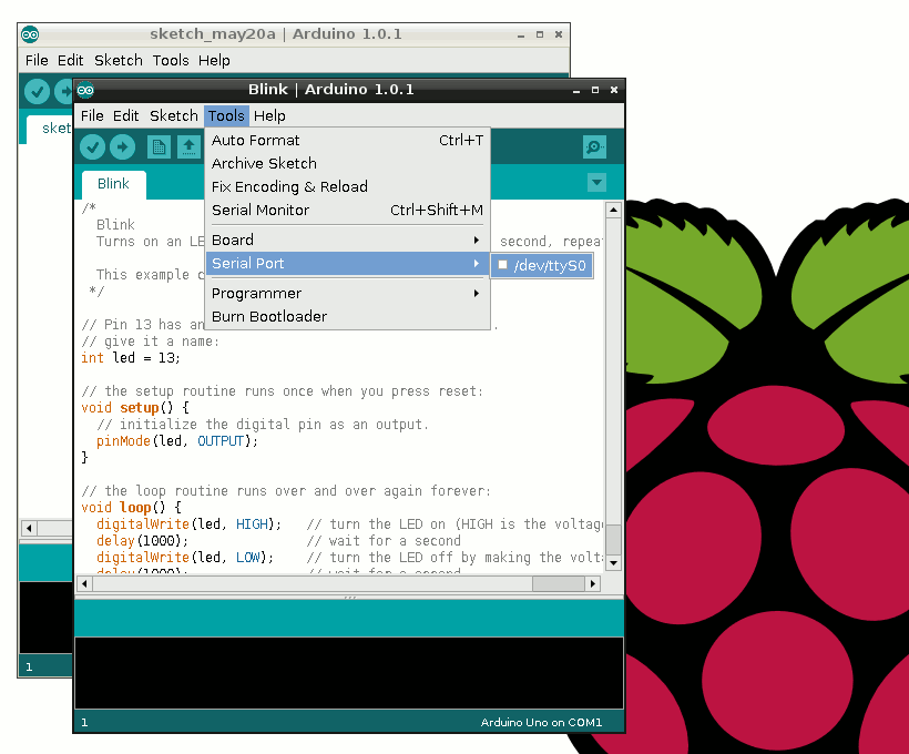 Pi Co-op Arduino Setup