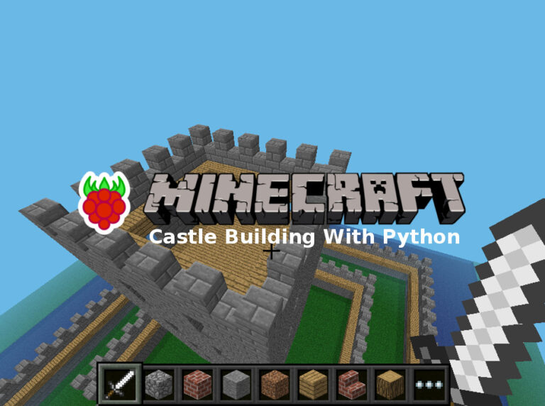 Minecraft Castle Banner