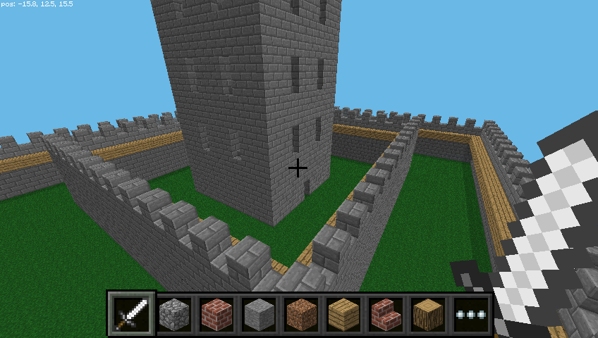 Minecraft Python Castle #4