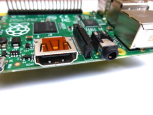 Raspberry Pi HDMI and 3.5mm Composite Video and Audio Jack