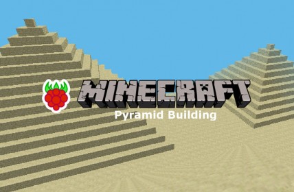 Minecraft Pyramid Building On The Pi