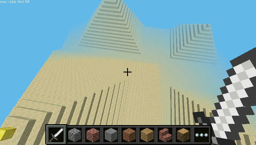 Minecraft Pyramids on the Pi