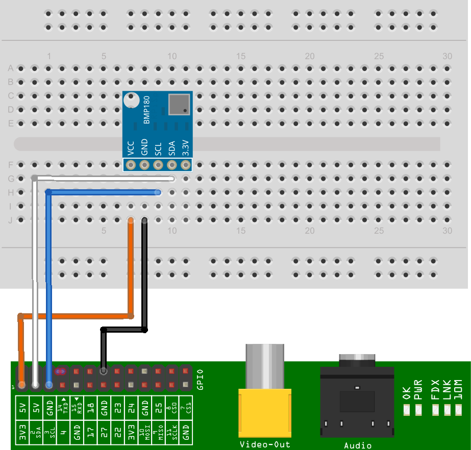 BMP180 Module Setup