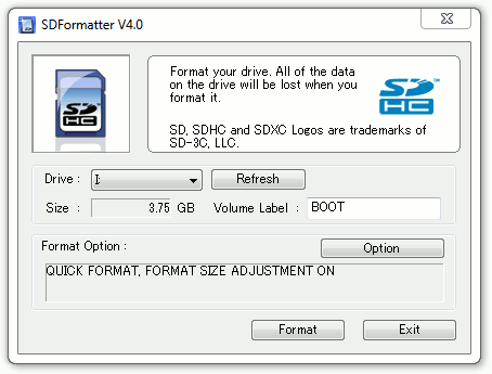 SD Formatter Guide #6