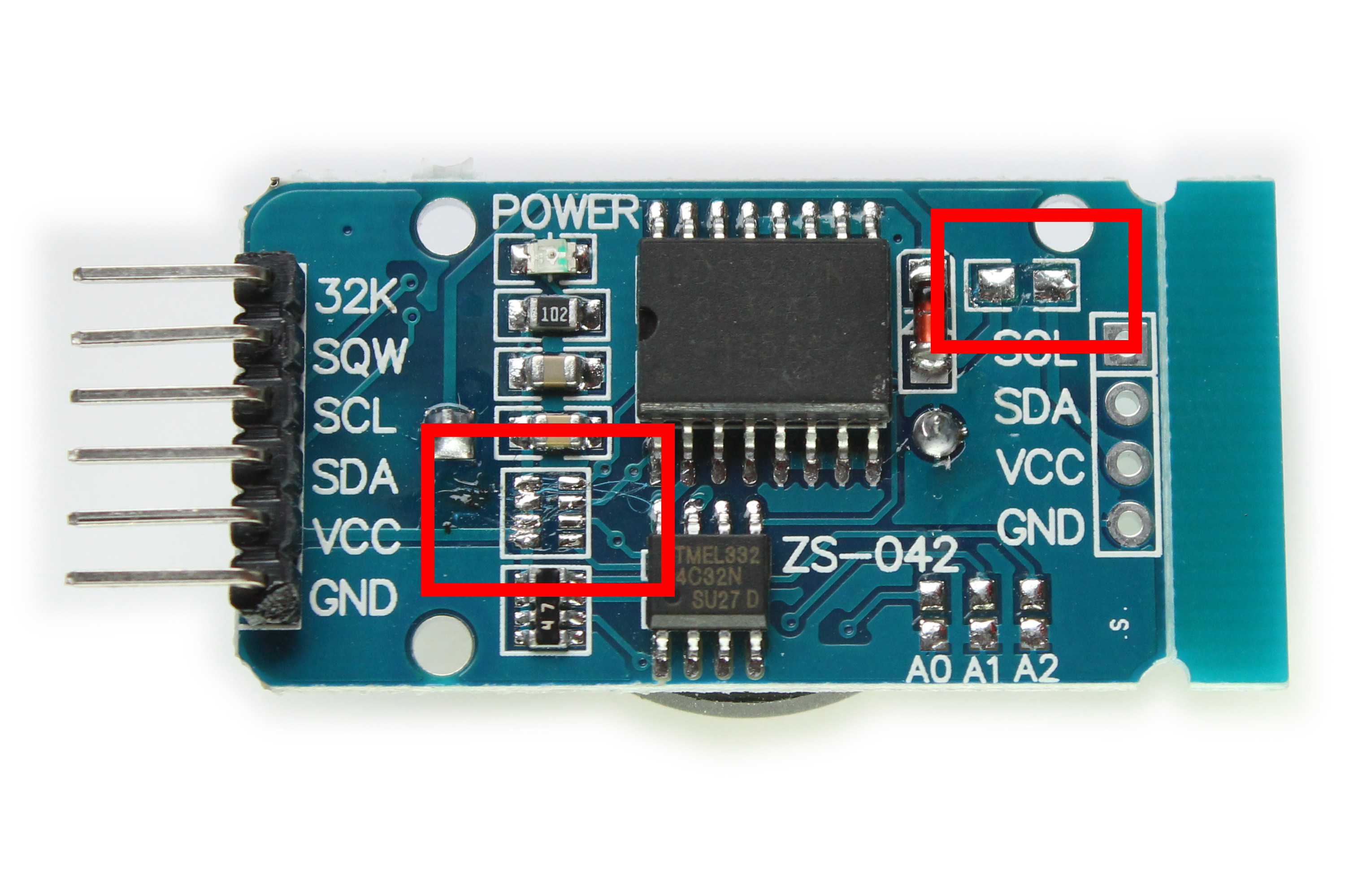 DS3231 RTC Board Echtzeituhr Modul Clock Platinen für Arduino Raspberry Pi D4