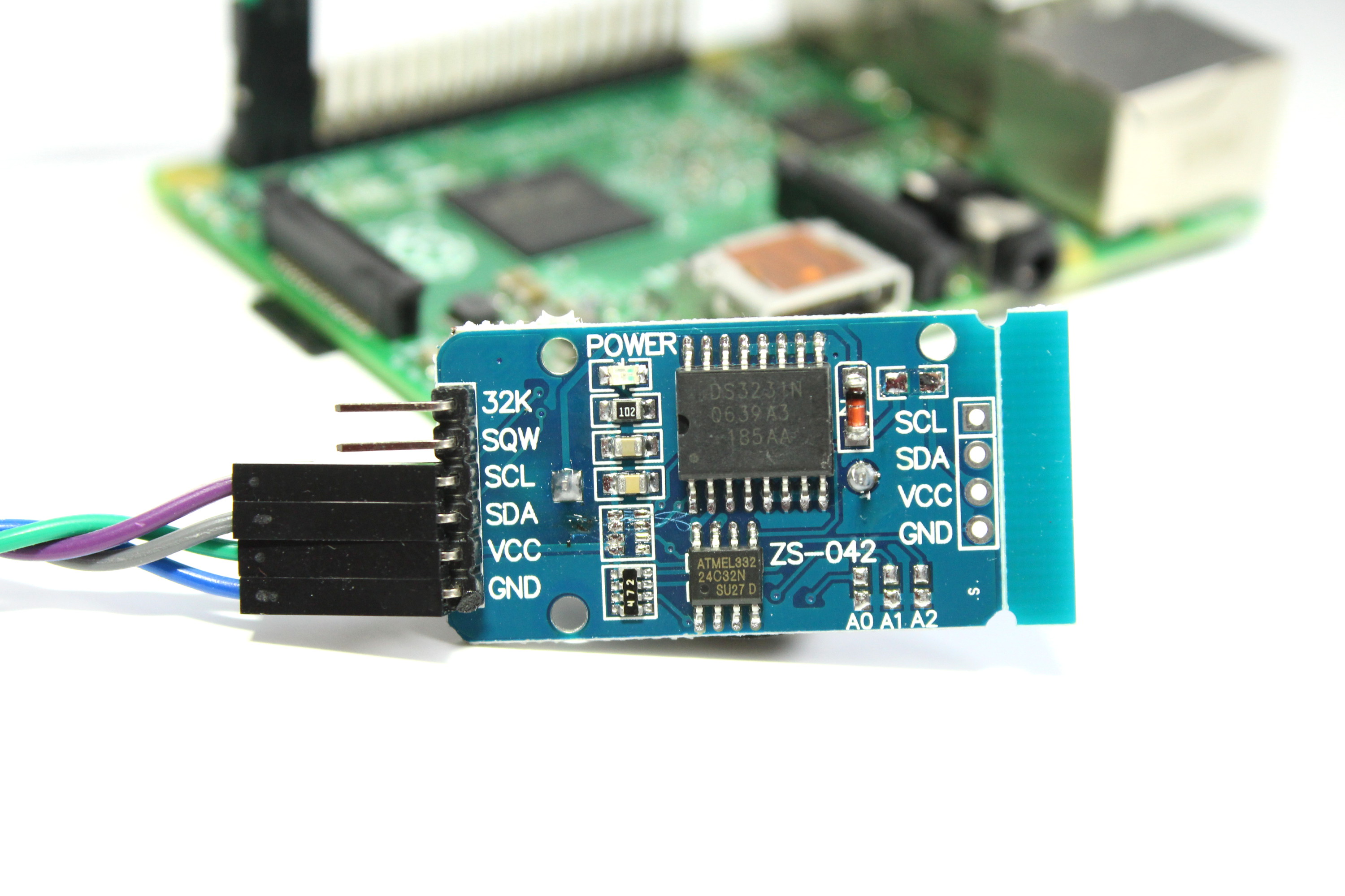 DS3231 RTC Board Echtzeituhr Modul Clock Platinen für Arduino Raspberry Pi D4