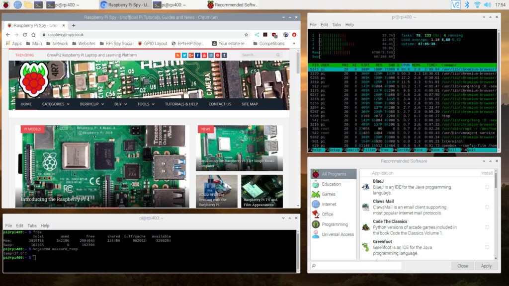 Raspberry Pi OS Desktop