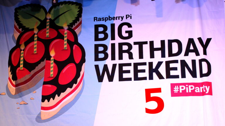 Raspberry Pi 5th Birthday Party