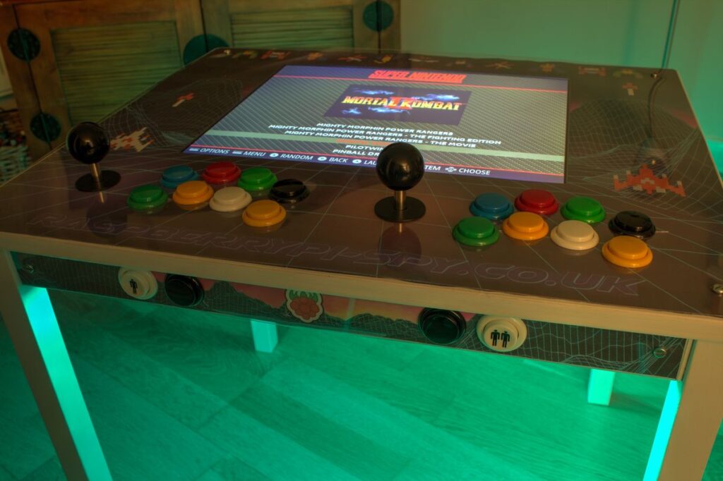 RetroPie IKEA Retrogaming Table using Raspberry Pi