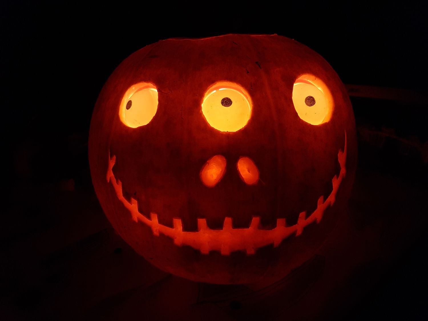 Halloween Pumpkin With Servo Controlled Eyes Raspberry Pi Spy