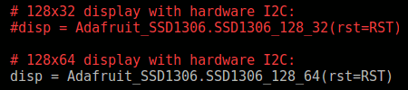 I2C OLED Display Python Examples