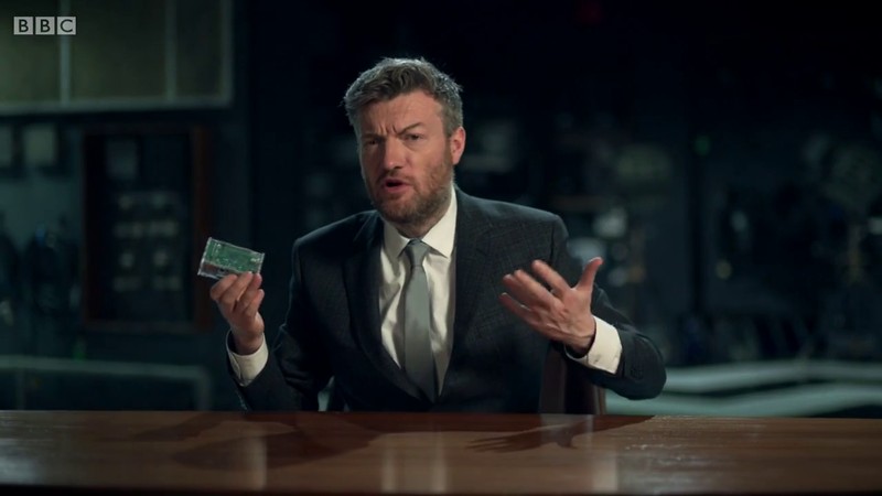 Pin in Charlie Brooker's Election Wipe 2015 TV Show