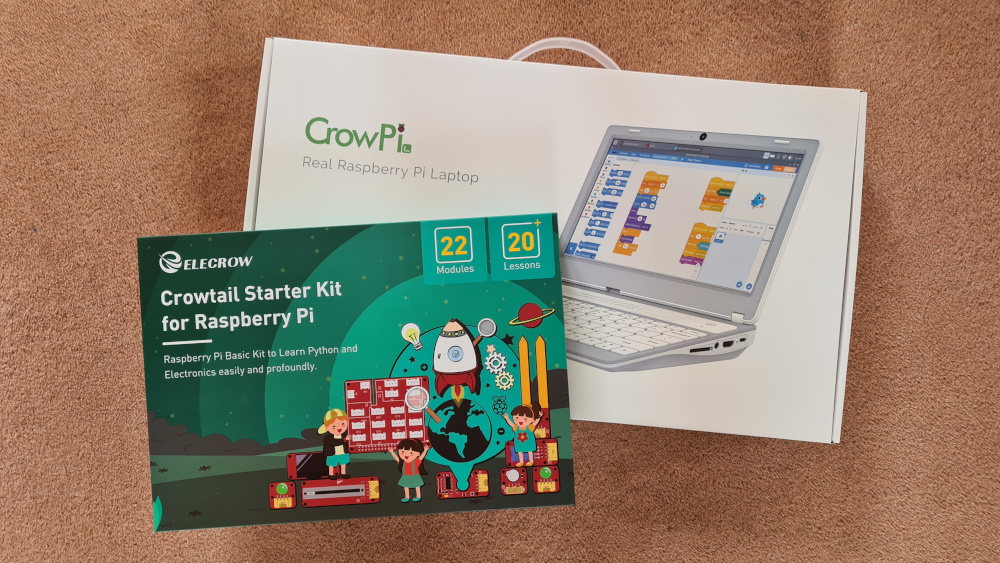 CrowPi Compact Raspberry Pi 4 3 Kit for Learning Computer Science and  Master Raspberry Pi